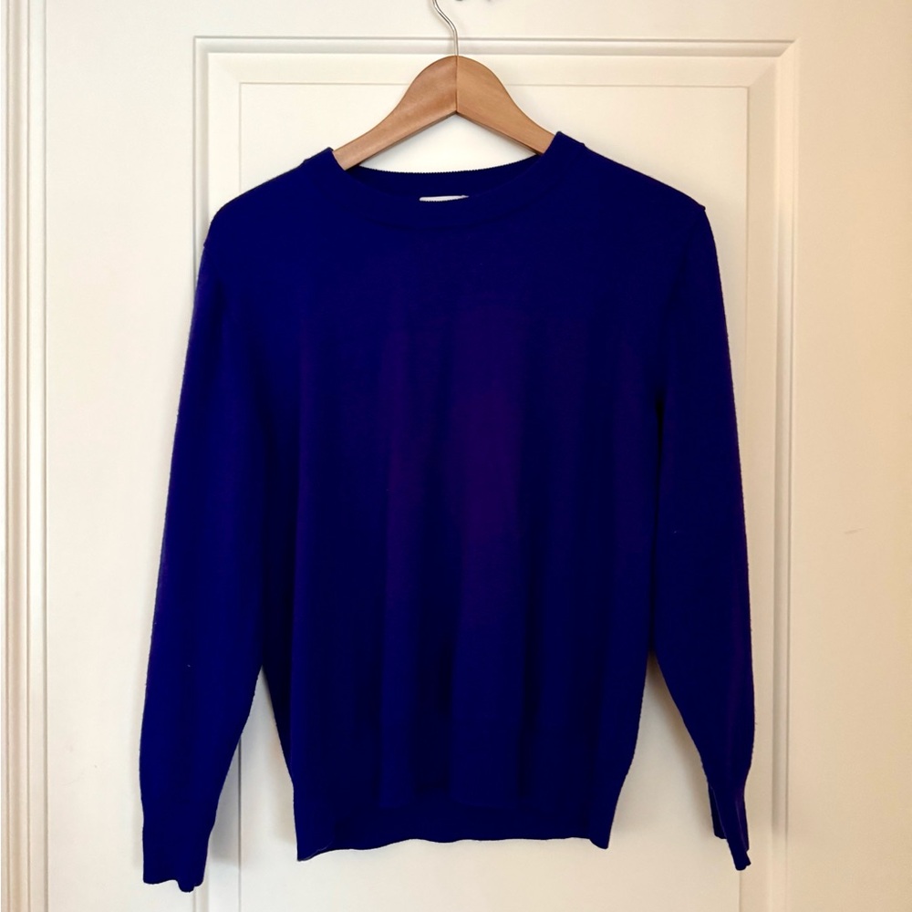 Women’s Blue Crewneck Sweater